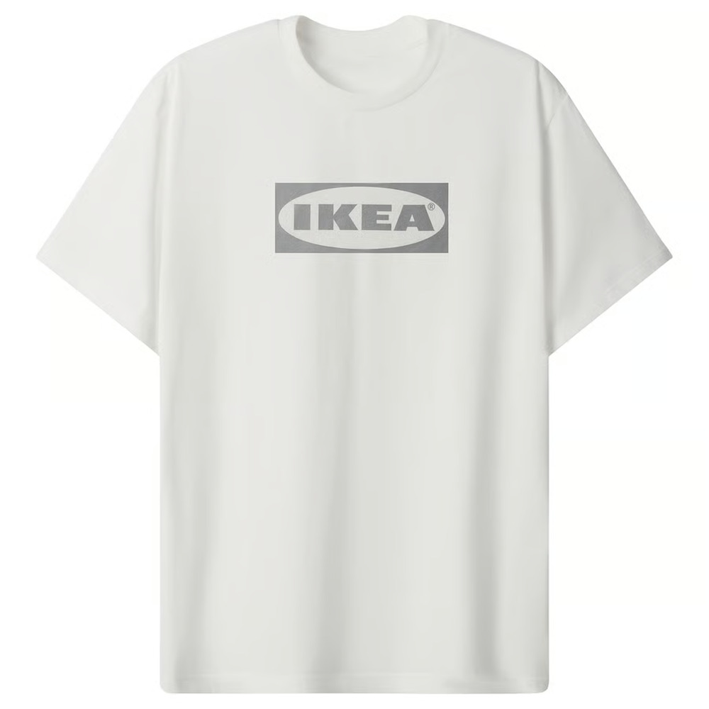 IKEA AURTIENDE T-shirt, White, L/XL (205.789.53) NEW